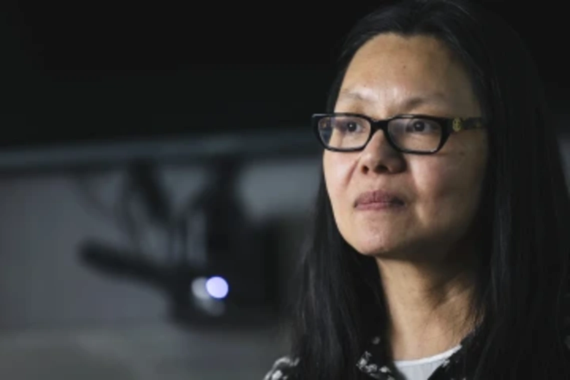 Close up shot of Professor Janet Meiling Roveda